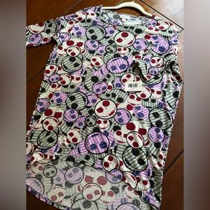 NEW Disney Nightmare Before Christmas Lularoe Irma XXS top